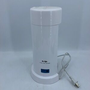 Mr. Coffee Fresh Tea Iced Tea Maker White Model TM1 Works Tested Summer Tea